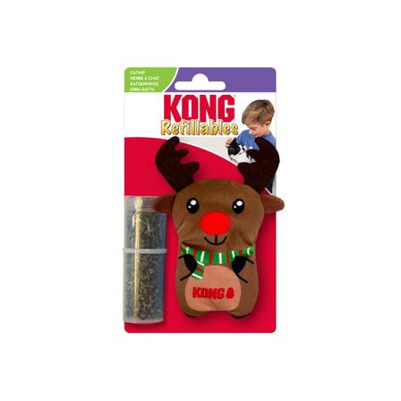 Kong - Holiday Refillables Reindeer, Monivärinen