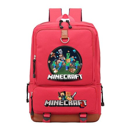 Minecraft youth school waterproof Backpack
