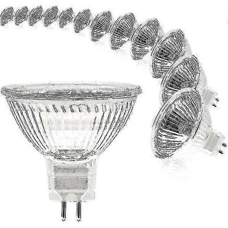 MR16 Halogenlampe 12V 20W GU5.3 Dimbar 2700K Varmhvit 12-pakning