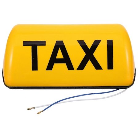 Taxilampe Cab Taxi Taklampe Opplyst Taxi LED Skilt Taxilampe for Taxitakbruk