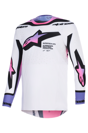Crossipaita Alpinestars Supertech Pro Vista Valkoinen/Violetti/Musta XL
