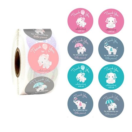 500 klistermærker klistermærker - Dyremotiv - Tegneserie - Tak