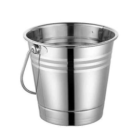Stor hink i rostfritt stål champagne öl hink vin kylare med handtag hem bar