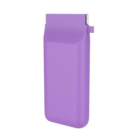 Øretelefontaske Datakabel Opbevaringsetui M-LILLA M-LILLA