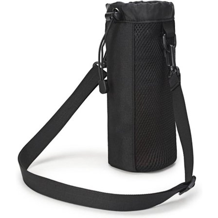 Taktisk Vandflaske Taske Kande Pose Militær Molle Herre Vandtaske til Camping, Cykling, Klatring, Rejser (Sort)