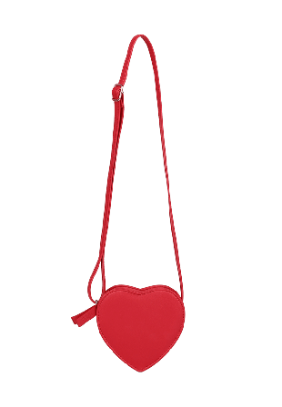 RIKIKI Handväska HEART Väskor Röd ONESIZE