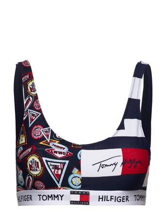 Bralette Print Lingerie Bras & Tops Soft Bras Tank Top Bras Monivärinen/Kuvioitu Tommy Hilfiger