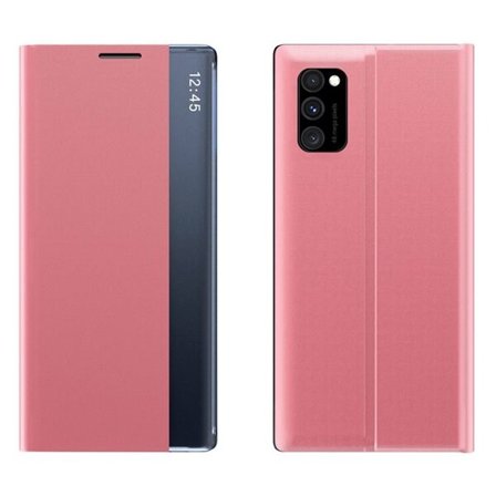 Ny Sleep Case flip cover med standfunktion för Xiaomi Redmi Note 11 Pro 5G och Poco X4 NFC 5G, rosa
