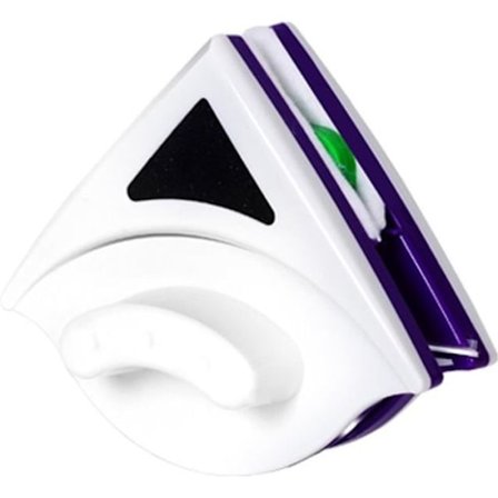 Magnetisk vinduesskive gummiskraber Magnetisk rengøringsværktøj Rensebørste til dobbeltruder Tykkelse 18-30 mm