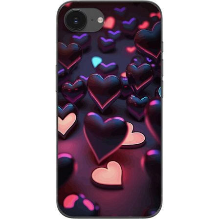 Yhteensopiva Puhelinkuori Apple Apple iPhone 16e KeskiyönSydämet