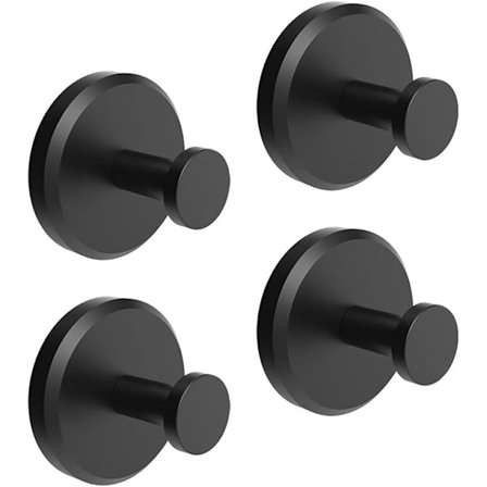 Sugekop kroge til bruser, badeværelse, køkken, glasdør, spejl, håndklæde