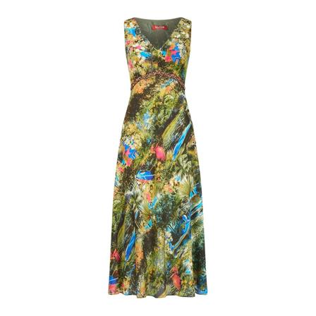Max Mara Studio, Summer Dresses Groen, Dames, Maat:M