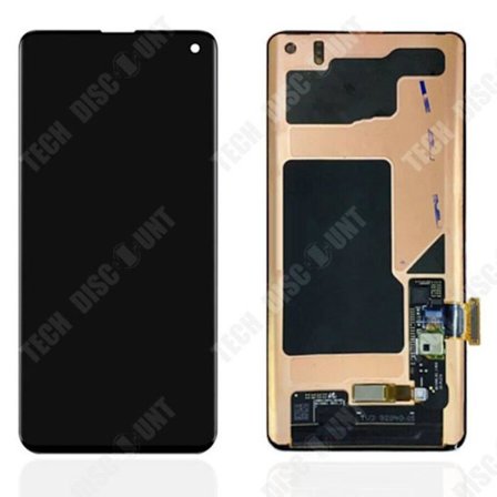 LCD-skärm - TD - Samsung S10 G973 - OLED - Svart - Kapacitiv pekskärm