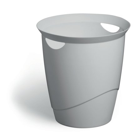 DURABLE Papperskorg ECO rund 16L grå - Lyreco - Kontorsmaterial - Till skrivbordet - Papperskorgar