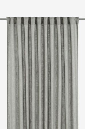 Svanefors - Gardin Cecil 2-pk - Brun - Leggbåndslengder - 145X260 - Fra Homeroom