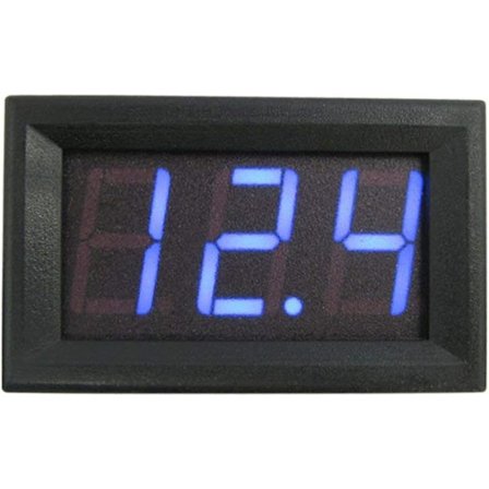 0,56'' DC 0-30V Digital Voltmeter Spänningstestare Mätare Belysning 3-tråds L