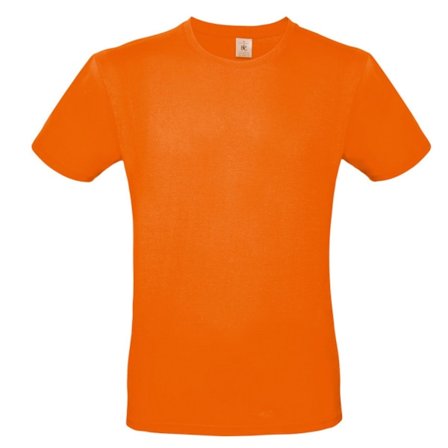 B&C Herr #E150 T-shirt XS Orange