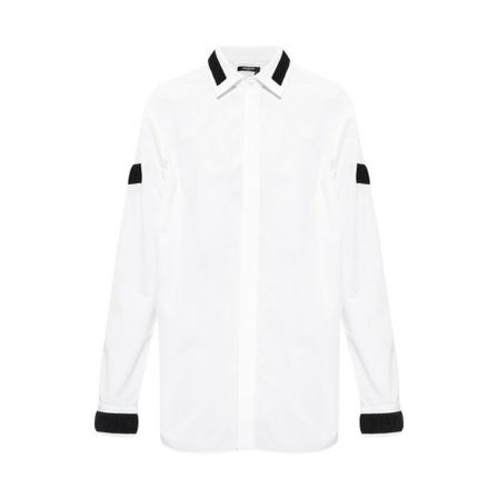 Balmain Casual Shirts Hvid, Herre Skjorter