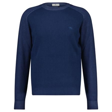 Etro Pullover Blå, Herre