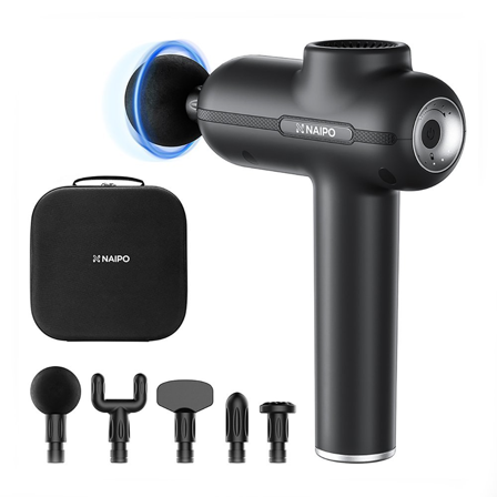 Naipo massasjepistol - oppladbar