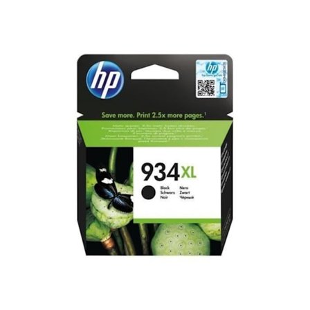HP 934XL suuritehoinen musta alkuperäinen mustekasetti (C2P23AE) HP OfficeJet 6230/6820/6830
