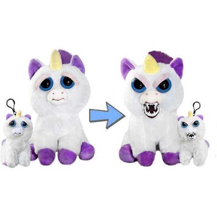 Feisty Pets Glenda Glitterpoop og Mini Unicorn Glenda Glitterpoop (FMY)