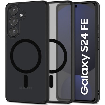 Tech Protect Telefontaske til Galaxy S24 FE Magsafe - Mat Sort