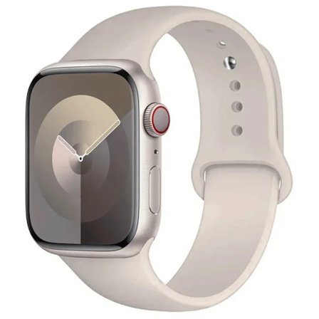 Silikonarmband för Apple Watch Series 10 9 8 SE Ultra 2 & 3, Sportband 38-49mm[JUN]