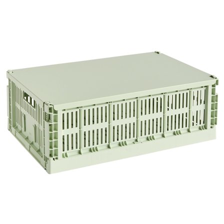 Hay Colour Crate lokk large, golden mint