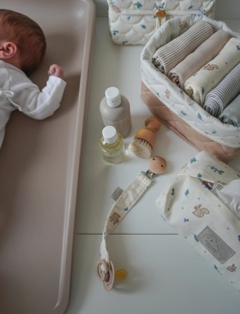 Cam Cam Copenhagen Changing Mat, Quilted - Ocs - Cream - ONE SIZE