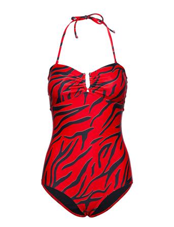 Kellygz Swimsuit Ao19 Red Gestuz