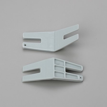 2 st pressarfot i plast för symaskin