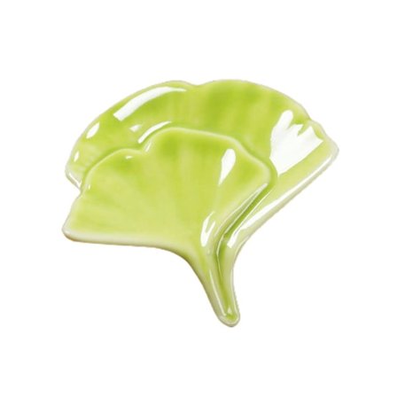 Fina Ätpinnshållare Ginkgoblad Form Matbord - Cyan