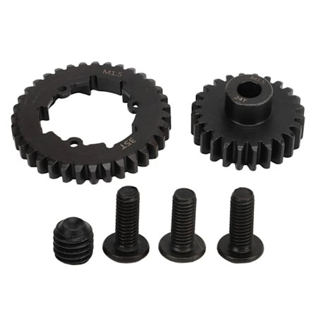 Stål Motor Drev Set 35T Spur Drev 24T för Traxxas 6S 8S 1 5 Skala RC Biltillbehör