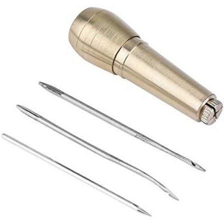 Ompeluneulat Kenkäkorjaus Nahkaompelu Nahkakirjan D