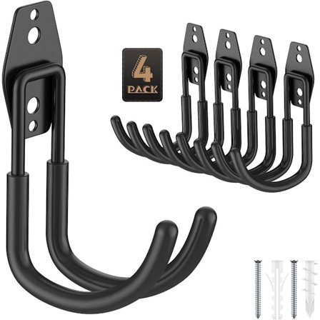 4-delt sett - Oppbevaringskroker - Veggkroker - 139*105 mm