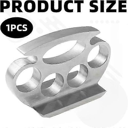 1 st Köttmörningsverktyg, Knogjärn i rostfritt stål för stark och hållbar hammare, Köttmörningsklubba Praktiska köksredskap