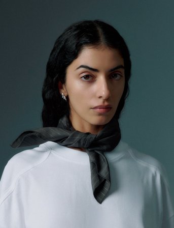 BECH Bech Birds Scarf - Brown - ONE SIZE