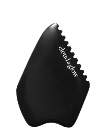 Cloud & Glow Gua Sha Bian - Black - ONE SIZE