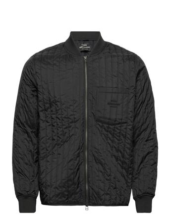 Mat Quilt Jesper Jacket Black Mads Nørgaard