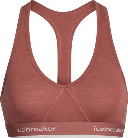 Icebreaker Women's Sprite Racerback Bra Women undergarment Red XS