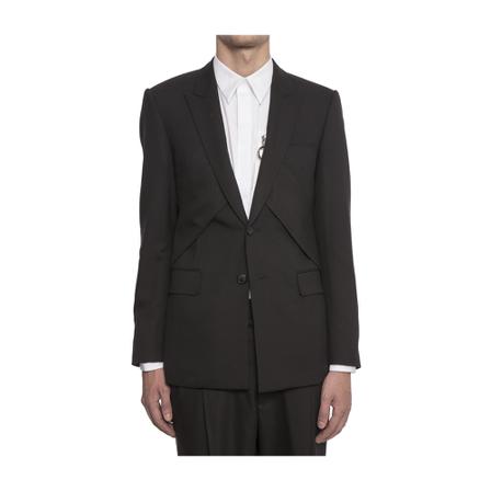 Givenchy - Kavajer - Svart - Herr - Storlek: L, Herr, Storlek: L