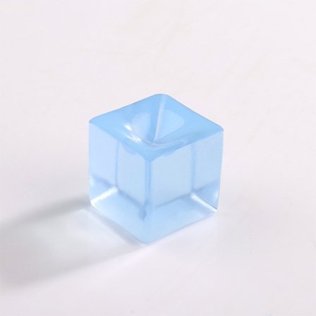 10st Isblock Stressboll Leksak Dekompression Ice Cube BLÅ