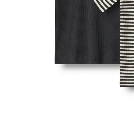 WHEAT Rib T-Shirt Short Sleeve Fabian 2-pak Navy Str 128/8 år, Tøj & Bolig, Børnetøj, Børneundertrøjer