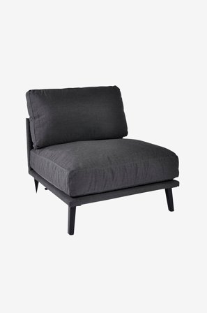 Fritab - Mittdel för Easy-soffa - Svart - Soffmoduler - Från Homeroom