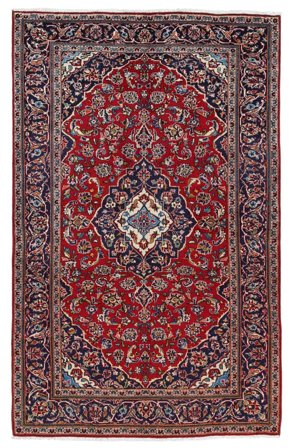 Medallion Small Keshan Rug 152X240 Wool