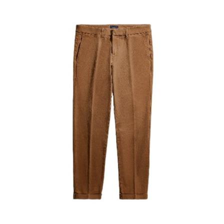 Fay Slim-fit Broek , Oranje , Heren , Maat: W35