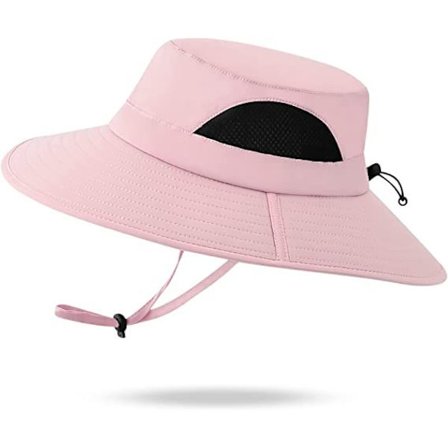 Solhatt for menn og kvinner, sammenleggbar med bred brem, utendørs bøttehatt, vanntett fiskehatt, reisehatt, fjellklatringslue
