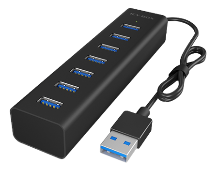 ICY BOX 7-port USB 3.0 hub