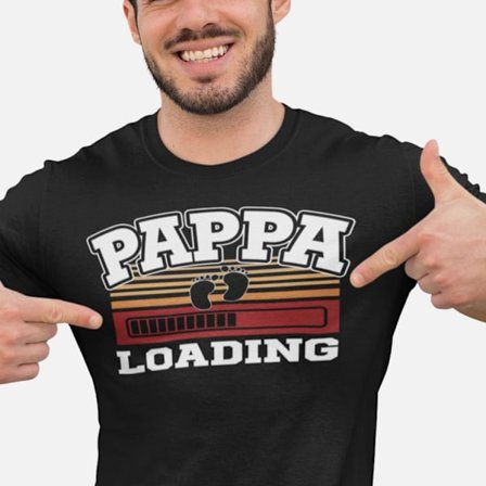 Ny Pappa svart T-shirt - Ny Pappa loading